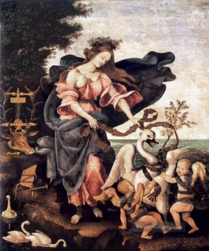  filipp - Allegorie der Musik oder Erato 1500 Christianity Filippino Lippi Die